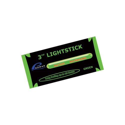 PROMAR Promar GS-130 3-inch Light Glow Stick, green non-flammable, non-toxic, long-lasting up to 12 hours.