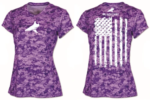 BlacktipH Ladies Performance Digital Camo SS Shirt