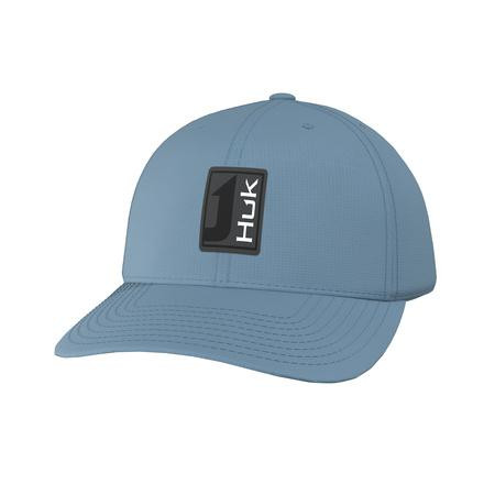 HUK A1A HAT, a blue baseball cap with a prominent HUK logo on the front.