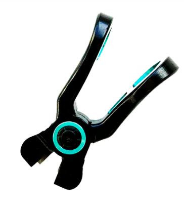 TOADFISH Toadfish Line Nippers, close-up of the durable black and blue fishing line cutting tool.