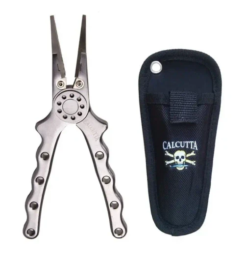 CALCUTTA Calcutta FPB02S-GS-10 Aluminum Pliers, sleek aluminum pliers with ergonomic handles and a protective carrying case.