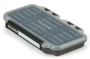 PLANO MOLDING COMPANY Plano Stowaway Utility Boxes, clear plastic storage box with multiple compartments for organizing tools and small accessories.