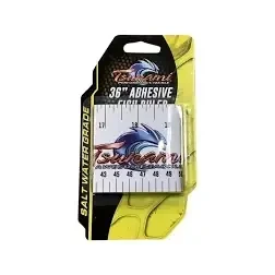 TSUNAMI Tsunami 36" Adhesive Fish Ruler, image showing the digital fish ruler with a fish graphic and measurement markings