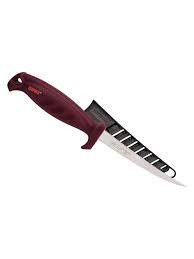 RAPALA Rapala 128BX Hawk Fillet Knife 8, sharp fillet knife with a maroon handle and stainless steel blade