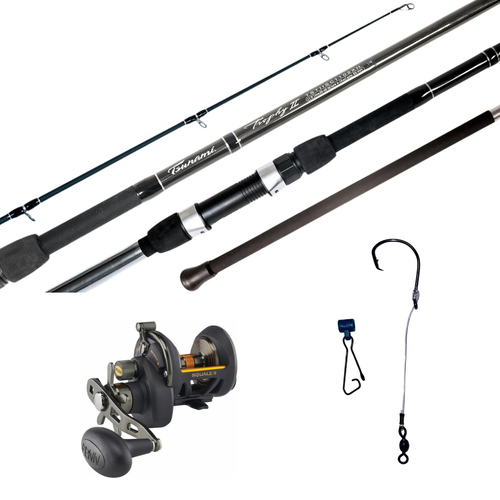 12' Tsunami Trophy II XH/Penn Squall II 15SD Rigged Combo