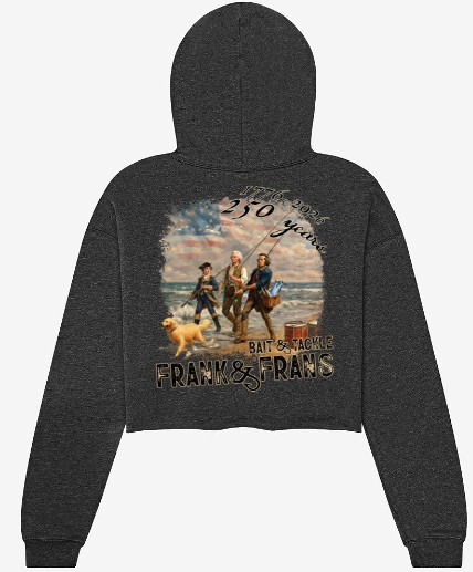 F&F Hooked on Freedom Cropped Hoodie