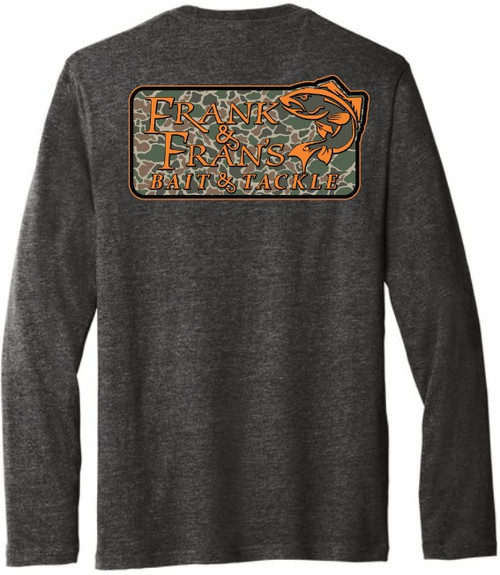 F&F Fish on Camo Long Sleeve No Pocket