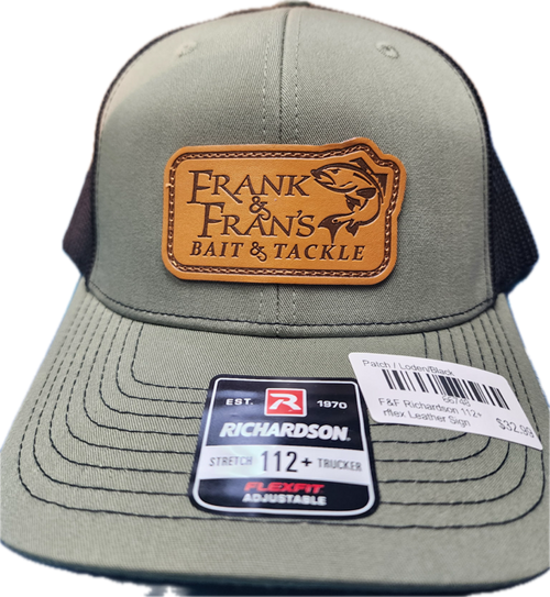 F&F Richardson 112+ rflex Leather Sign Patch