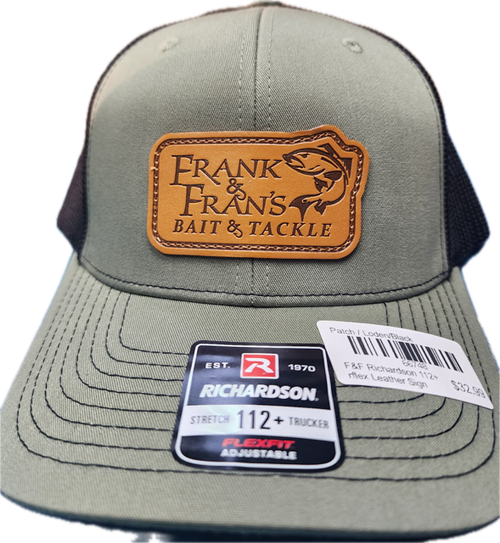 F&F Richardson 112+ rflex Leather Sign Patch