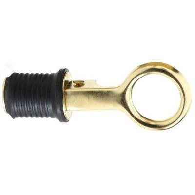 Shoreline Marine SL52180 Drain Snap Plug 1" Brass