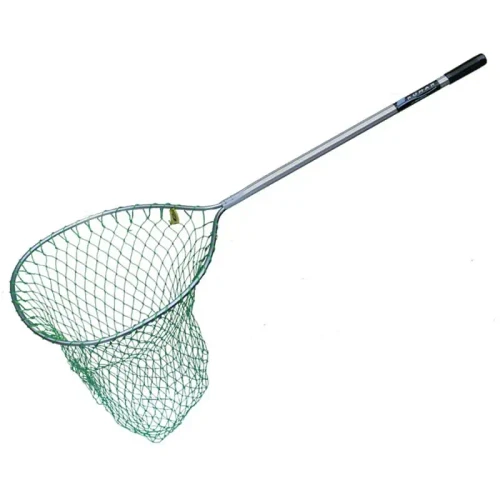 PROMAR Promar LN-900 Anglers Landing Net 15"x17" Hoop, 18" Handle, Green Poly, fishing net for anglers with large hoop and extendable handle for fishing.