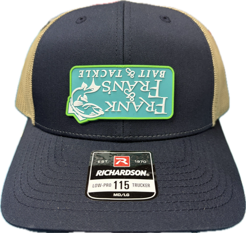 F&F UPSIDE DOWN Rubber Sign Logo Hat Richardson 115