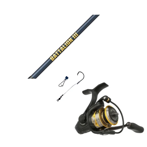 13' Penn Battalion III/Penn Battle 6000 Rigged & Ready Combo