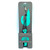 Toadfish TFFSHRIMPTOOL, shrimp cleaner tool in grey and blue, designed for peeling, deveining, and removing butterflies from shrimp.