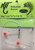 NINJA TACKLE Ninja Tackle BlowToad / Pufferfish Rig, fishing lure with hooks and features designed for pufferfish fishing.