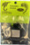 NINJA TACKLE Ninja Tackle Cannon Ball Drum Rig, packaging of fishing tackle with a circular drum rig and hooks inside a clear plastic bag, green and black branding.