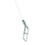 SEA STRIKER Sea Striker 2P 2-Drop Plain Bottom, fishing tackle accessory with a metal carabiner and two drop attachments for fishing