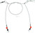 SEA STRIKER Sea Striker 2SB-BK Steelon Bottom, fishing accessory with steel wire and clips for fishing