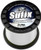 SUFIX 1/4lb spool of clear Tritanium Plus advanced anti-abrasion copolymer fishing line, 8 lb test strength, 0.011 inch diameter, 400 yards length.
