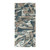 Buff CoolNet UV+, stylish multifunctional neck gaiter with outdoor hiking and wilderness design featuring trees, rivers, fish, and insects.