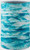 BUFF Buff Original, multi-colored fabric headwear with blue and white mountain design pattern.