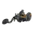 Penn Fishing Tackle Penn Squall II Reel, a high-performance fishing reel with black and gold accents featuring ergonomic handle and advanced drag system.