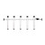 Portarod Rod Holder, aluminum fishing rod holder with multiple adjustable slots and mounting bracket for secure attachment.