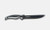 SORD Fishing Products Knives, black-handled fishing knife with a sharp blade and ergonomic grip.
