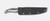 SORD Fishing Products Knives, stainless steel fishing knife with a textured silver handle and black protective sheath