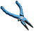 P-LINE P-Line Adaro Aluminum Pliers, blue professional wire cutting and crimping pliers with ergonomic handles.