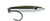 BEACH BUM LURES Beach Bum Lures Gunslinger 2oz, a fishing lure with a sleek, metallic body and a treble hook.