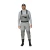 FROGG TOGGS Frogg Toggs Hellbender Pro Boot Foot Chest Wader, a man wearing waterproof chest waders and boots for fishing or outdoor activities.