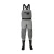 FROGG TOGGS Frogg Toggs Hellbender Pro Boot Foot Chest Wader, waterproof chest waders with bib, adjustable suspenders, and rubber boots designed for fishing and outdoor activities.