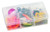 FLAMBEAU Flambeau Tuff Tainer® - 1002 Divided Storage Box, clear plastic organizer with multiple compartments containing fishing tackle and accessories.