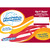 FISHBITES Fishbites Bag O'Worms Fast Acting, bait strips for fishing in a red and white packaging with blue and yellow accents, and an illustration of red bait strips.