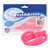 Fishbites EZ-Shrimp Longer Lasting pink fish bait with rings, in packaging for fishing.