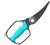 TOADFISH Toadfish Utility Shears, black multi-purpose scissors with protective hand guard and ergonomic handle.