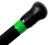 NINJA TACKLE Ninja Tackle 13'3" Dagger Bomber Surf Rod, close-up of the rod's handle with a textured black grip and green accent ring.