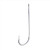 EAGLE CLAW Eagle Claw Lazer Sharp 2x, close-up of a fishing hook with a sharp, curved design and pointed tip.