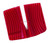 RAPALA Rapala SH1 Knife Sharpener 1-Stage, red and durable knife sharpening tool with a grooved surface for effective sharpening.