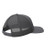 HUK UNSTRUCTURED PERFORMANCE HAT, black mesh trucker cap with adjustable snapback closure and curved brim.