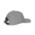 HUK A1A HAT, Gray baseball cap facing sideways showing the back and side profile.