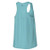 HUK WAYPOINT FLOW TANK, light blue sleeveless athletic tank top with a racerback design.