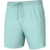 HUK PURSUIT VOLLEY, light aqua blue men's sports swim shorts with adjustable drawstring waistband and small logo on the lower left side.