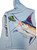 TORMENTER Tormenter F&F SPF Fish Wrap Hoodie, light blue hoodie with colorful fish graphic design and branding.