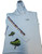 TORMENTER Tormenter F&F SPF Fish Wrap Hoodie, light blue hoodie with fish graphics and bold text on the sleeve.