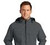 F&F Waterproof Jacket, shown in a dark grey color with a high collar and front zipper for outdoor waterproof protection.