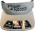 F&F Richardson 709 Embroidered Visor, light gray sports visor with embroidered logo and adjustable strap.