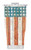 ORCA Orca 27oz Chaser, travel tumbler with an American flag wood grain design.