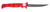 BUBBA BLADE Bubba 1112554 Folding Fillet Knife, red handle with black accents and a sleek, sharp folding blade designed for precise fish filleting.